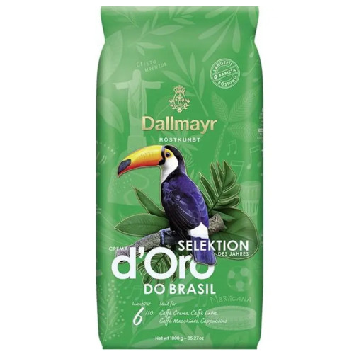 Кава в зернах Dallmayr Crema d'Oro Selektion do Brasil, 1 кг